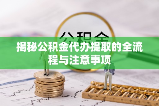 黎川揭秘公积金代办提取的全流程与注意事项