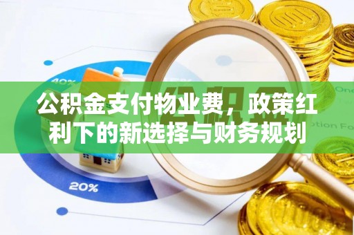 黎川公积金支付物业费，政策红利下的新选择与财务规划