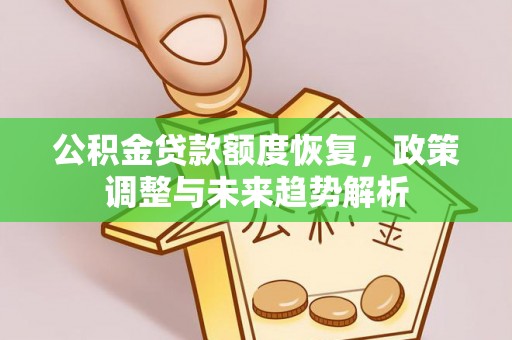 黎川公积金贷款额度恢复，政策调整与未来趋势解析