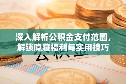 黎川深入解析公积金支付范围，解锁隐藏福利与实用技巧