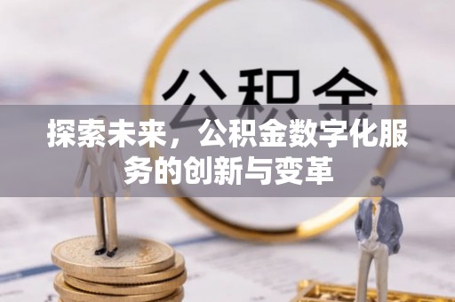 黎川探索未来，公积金数字化服务的创新与变革