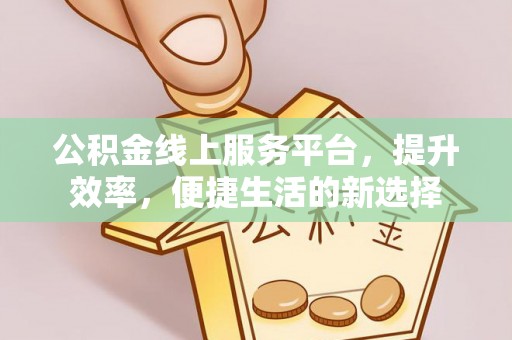 黎川公积金线上服务平台，提升效率，便捷生活的新选择