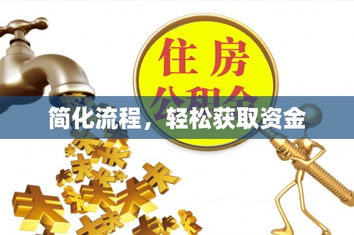 黎川简化流程，轻松获取资金