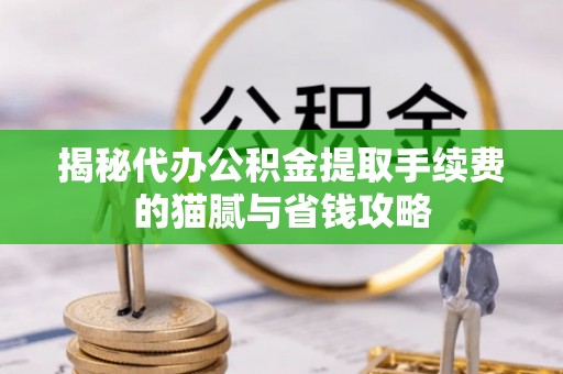 黎川揭秘代办公积金提取手续费的猫腻与省钱攻略